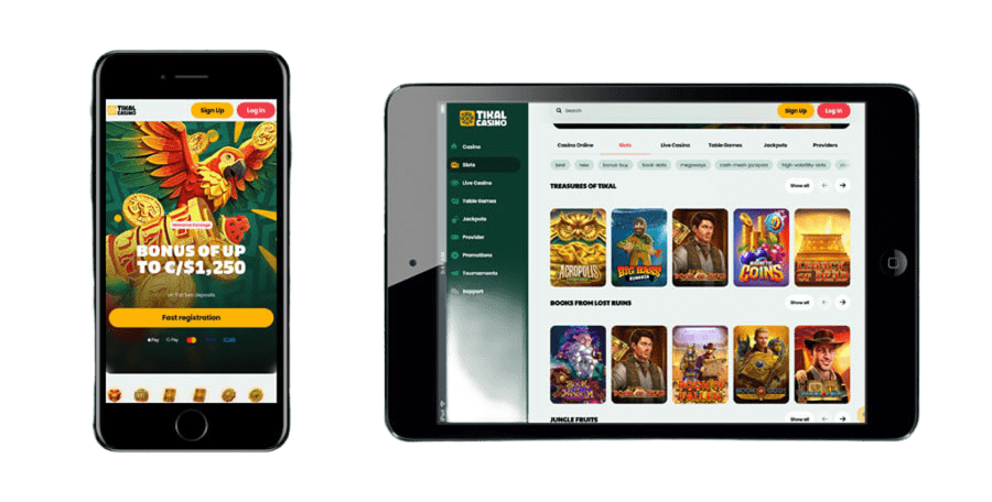 Tikal Casino App-schermafbeelding